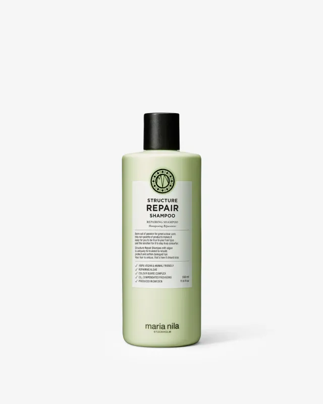 Maria Nila – Structure Repair – Shampoing Réparateur – 350ml