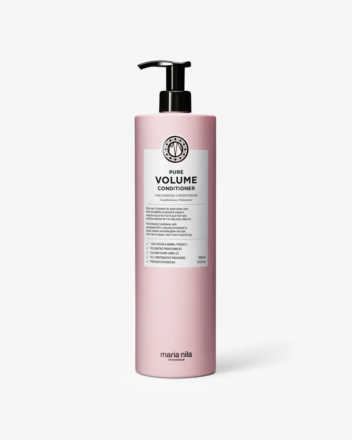 Maria Nila – Pure Volume – Revitalisant Volumisant – 1 Litre