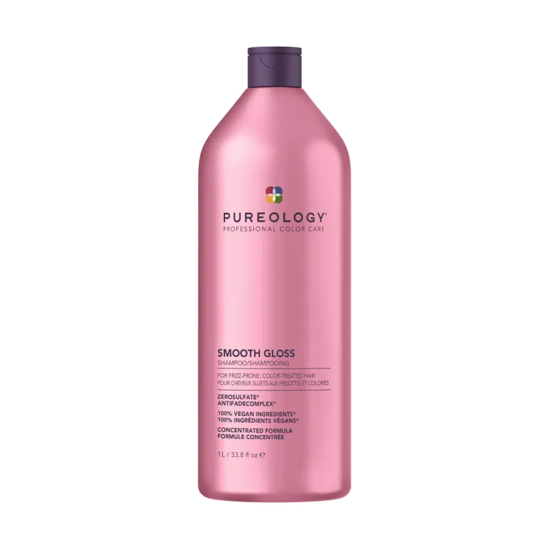 Pureology - Smooth Gloss Shampoing lissant 1L