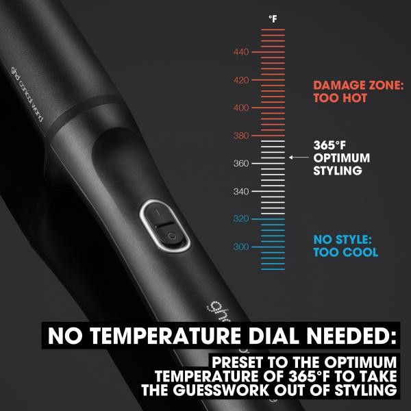 GHD Baguette à friser conique – Chronos Curve Conical Wand