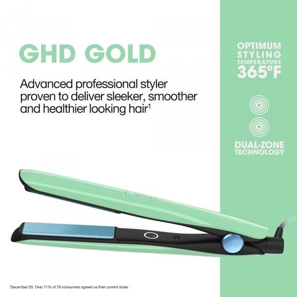 GHD - Fer Plat Gold 1" Styler - Bleu Glacé (Collection Jelly)