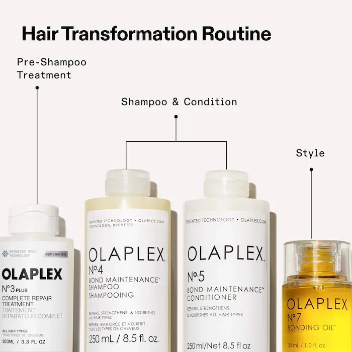 OLAPLEX - Traitement Complet Réparateur No. 3 Plus (250ml)