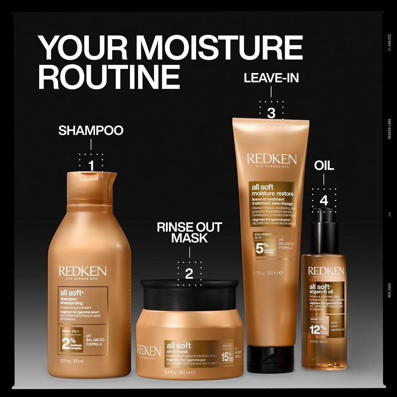 REDKEN All-Soft Masque Tout-en-Un (250ml)
