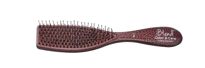 Olivia Garden iBlend - Brosse à double longueur couleur et soin Rouge