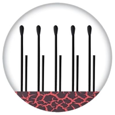 Olivia Garden iBlend - Brosse à double longueur couleur et soin Sarcelle