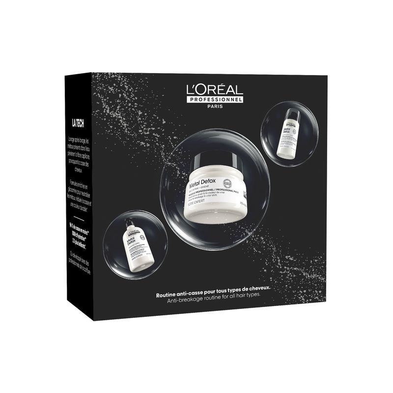 L'Oréal Pro - Coffret des Fêtes Trio Metal Detox