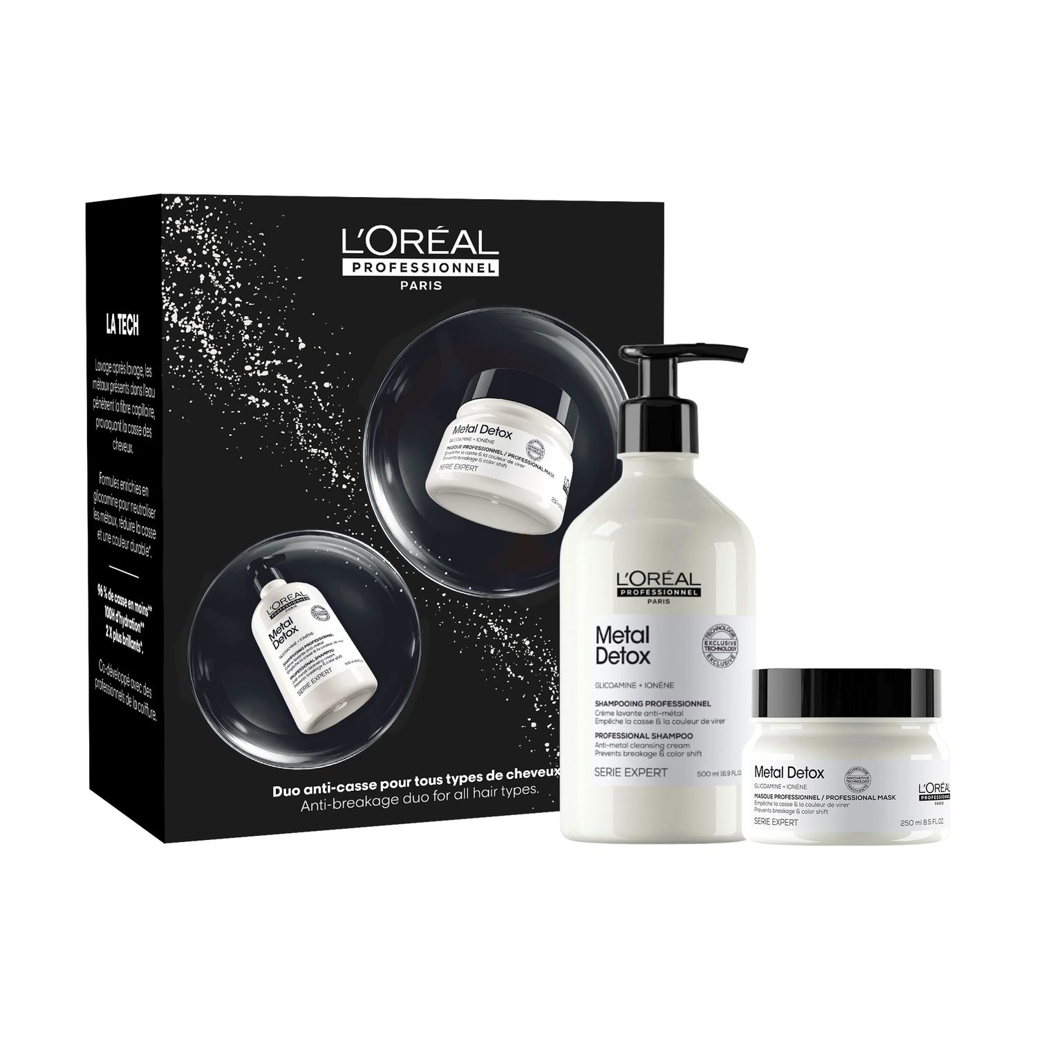 L'Oréal Pro - Coffret des Fêtes Duo Metal Detox