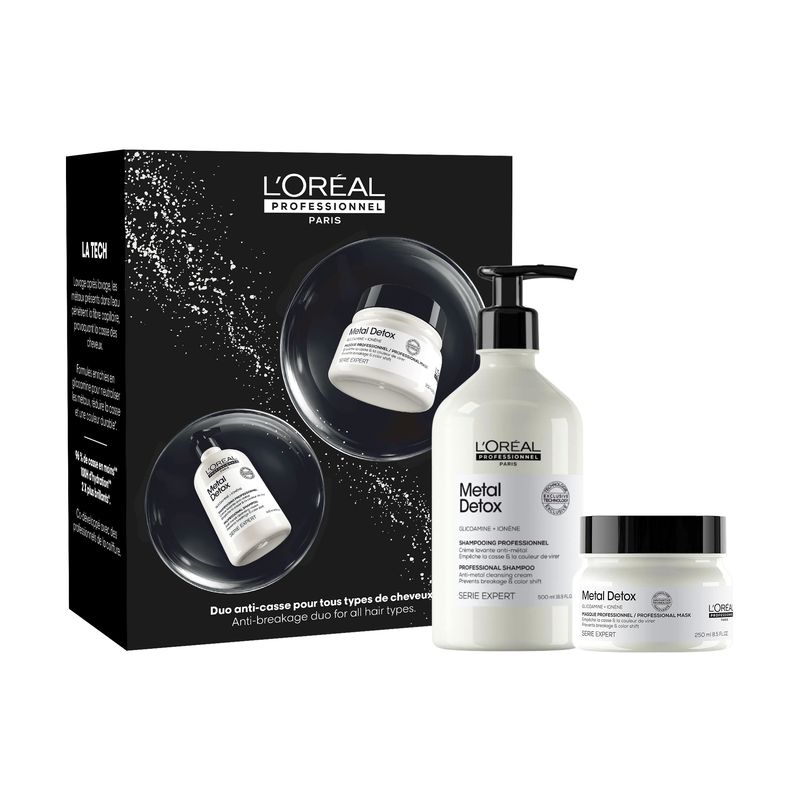 L'Oréal Pro - Coffret des Fêtes Duo Metal Detox