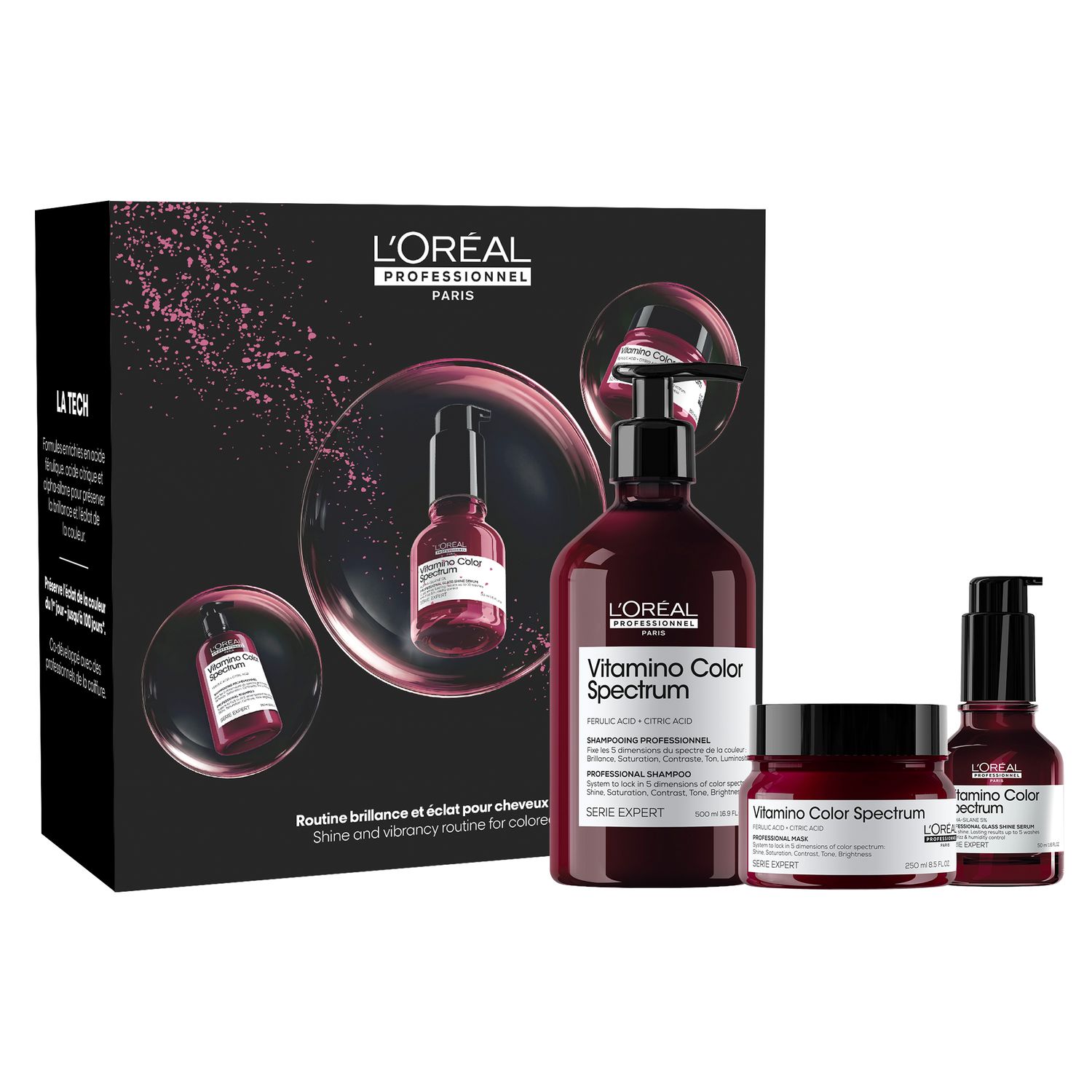 L'Oréal Pro - Coffret des Fêtes Trio Vitamino Color Spectrum
