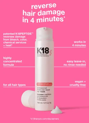 K18 - Masque Prof. à Réparation Moléculaire 150ml