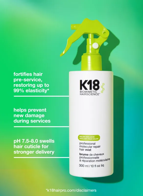 K18 - Brume Prof. à Réparation Moléculaire 300ml