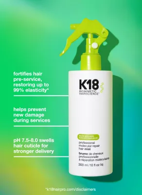 K18 - Brume Prof. à Réparation Moléculaire 300ml