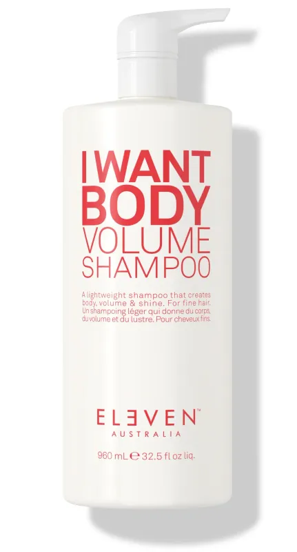 ELEVEN AUSTRALIA - Shampoing volume I Want Body 960ml - 32.5oz