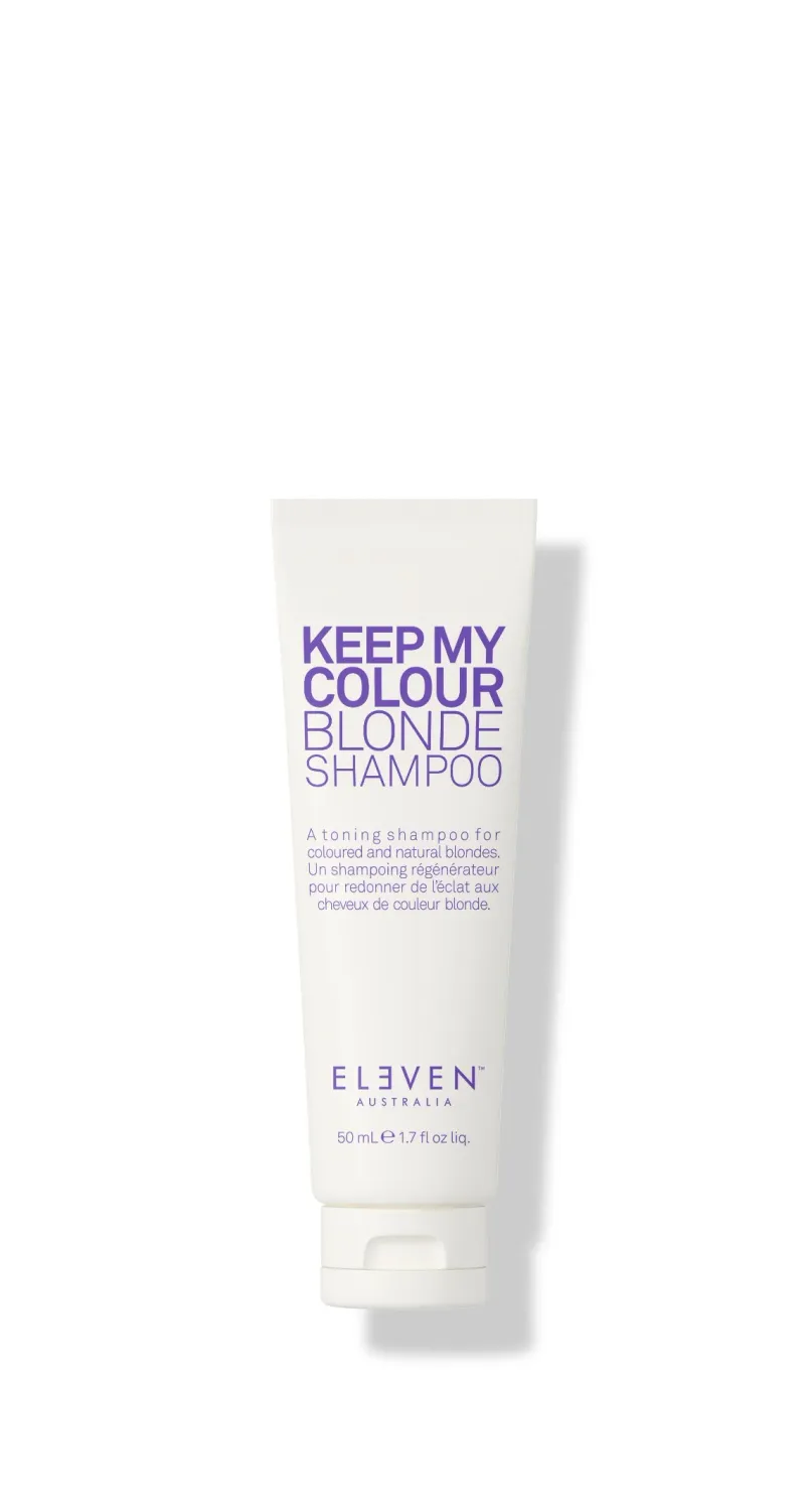 ELEVEN AUSTRALIA - Shampoing neutralisant Keep My Colour Blonde 50ml - 1.7oz