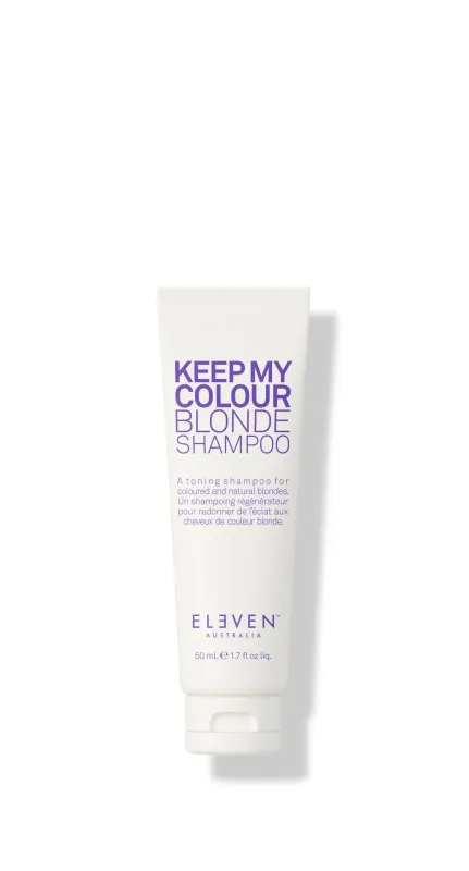 ELEVEN AUSTRALIA - Shampoing neutralisant Keep My Colour Blonde 50ml - 1.7oz