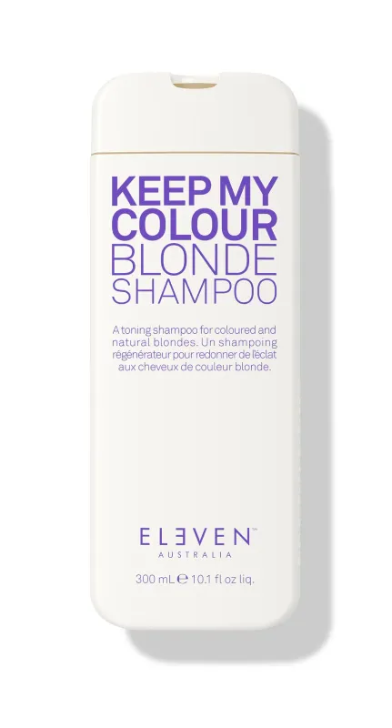 ELEVEN AUSTRALIA - Shampoing neutralisant Keep My Colour Blonde 300ml - 10.1oz