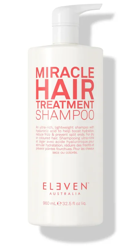 ELEVEN AUSTRALIA - Shampoing traitant Miracle Hair 960ml - 32.5oz