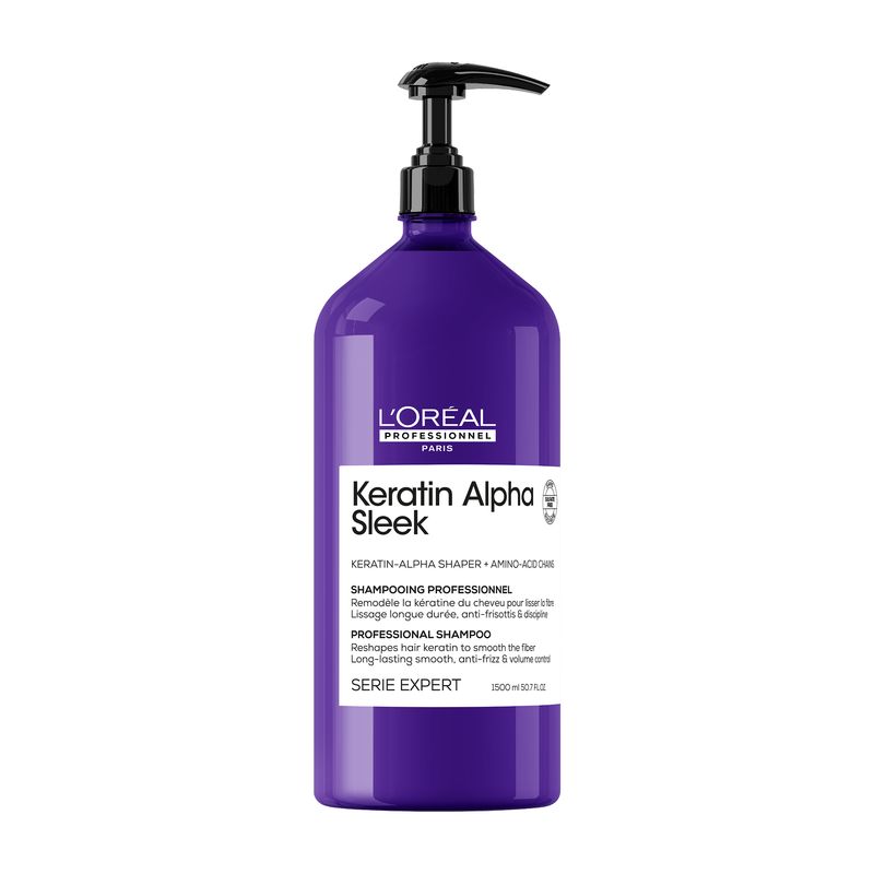 L'Oréal Pro - Keratin Alpha Sleek Shampoing 1.5L
