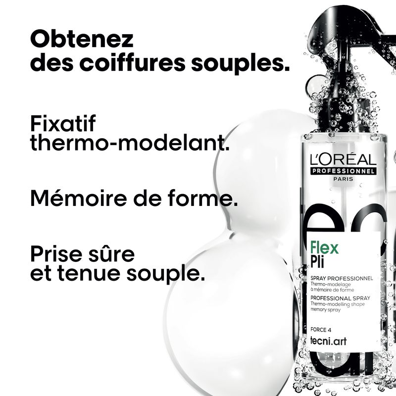 L'Oréal Pro - Tecni.Art Flex Pli - Spray Pro Thermo Modelage F4 (190ml)