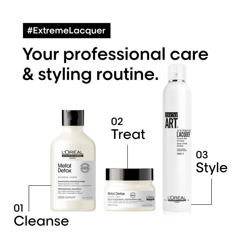 L'Oréal Pro - Tecni.Art FIX Extreme - Laque Fixante Pro 48h Extrême F6 (289g)