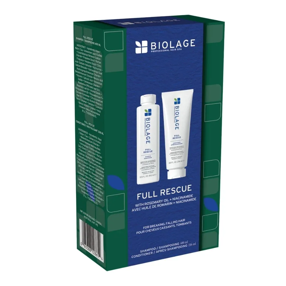 Biolage - Coffret Duo Full Rescue (Shampoing + Revitalisant) (400 ml)