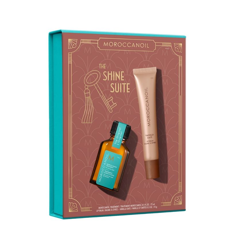 Moroccanoil - Coffret Duo "The Shine Suite" (Huile &amp; Baume - Vanille et datte)