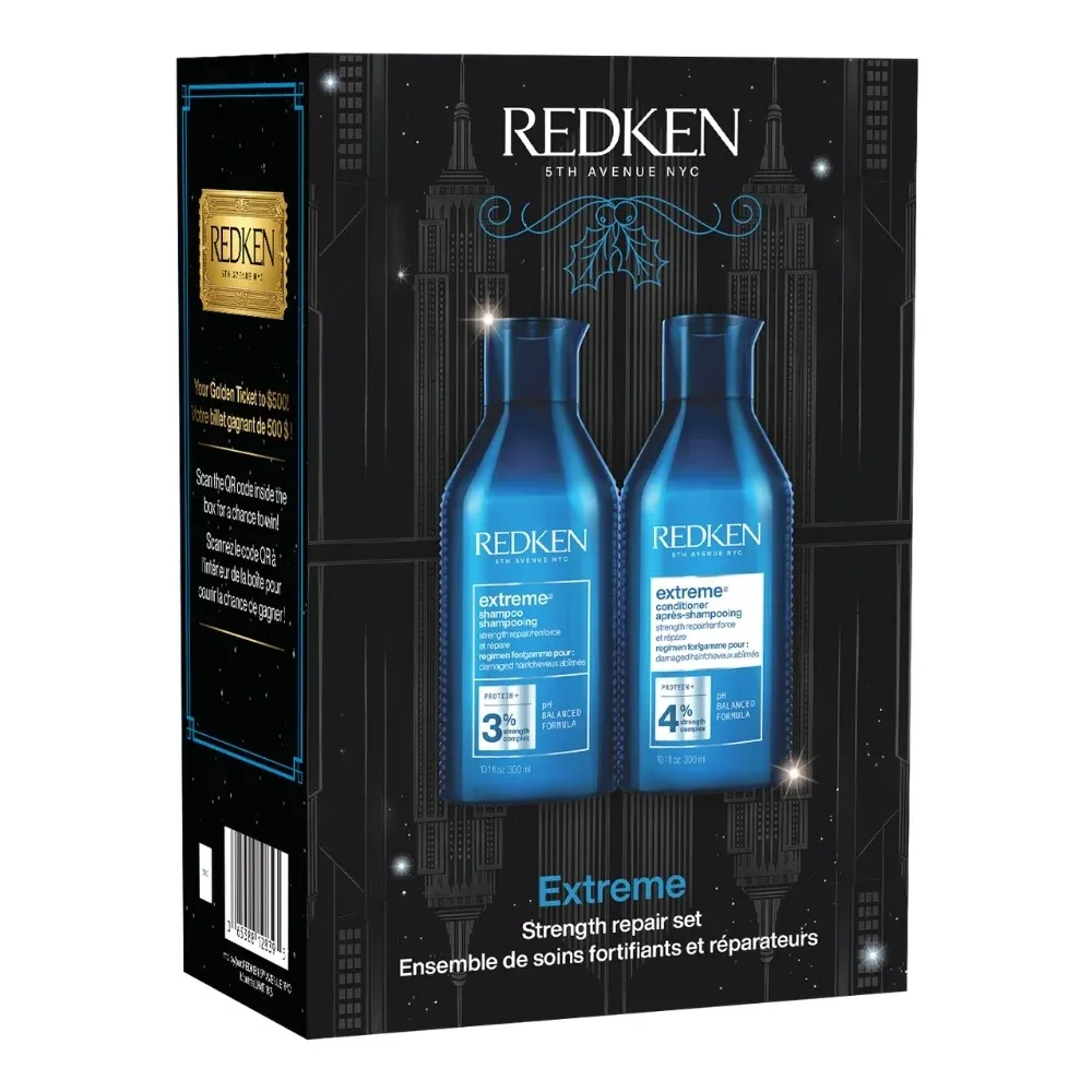 Redken - Duo Shampoing et Revitalisant Extreme (2 x 300 ml)