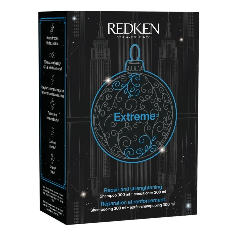 Redken - Duo Shampoing et Revitalisant Extreme (2 x 300 ml)