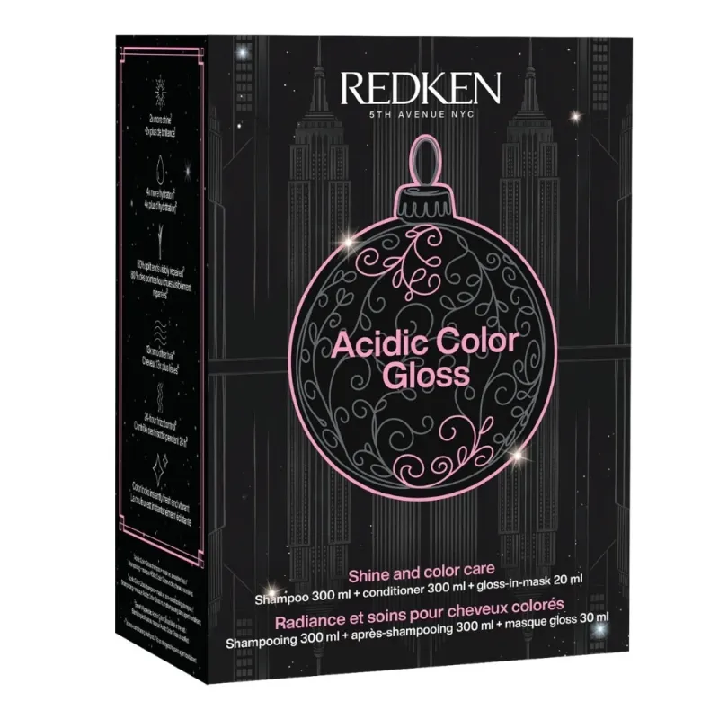 Redken - Duo Shampoing et Revitalisant Acidic Color Gloss (2 x 300 ml)