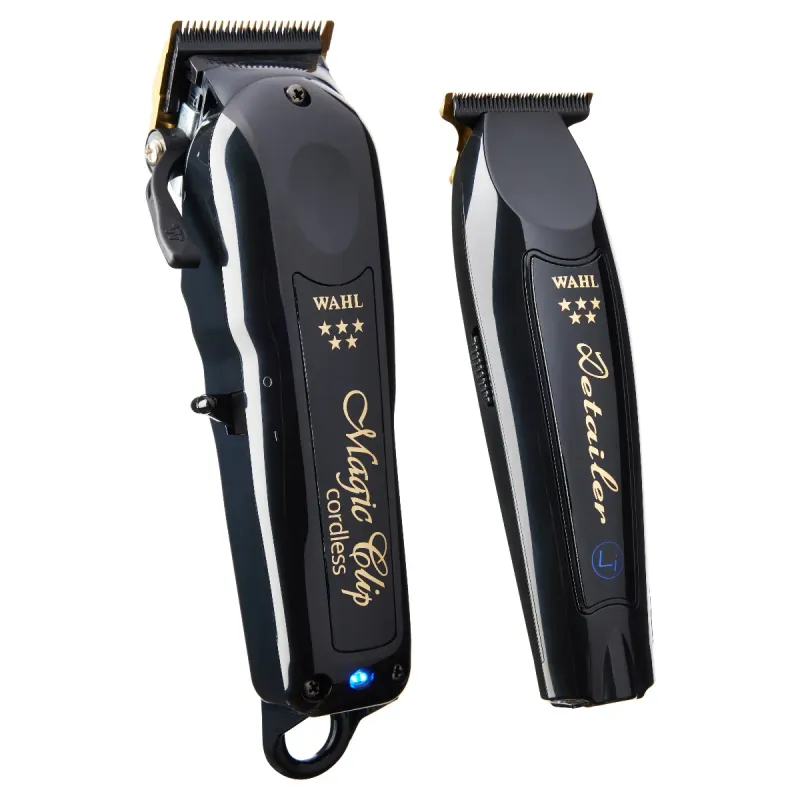 WAHL Combo Tondeuses 5 Star Magic Clip / Detailer Li #56458