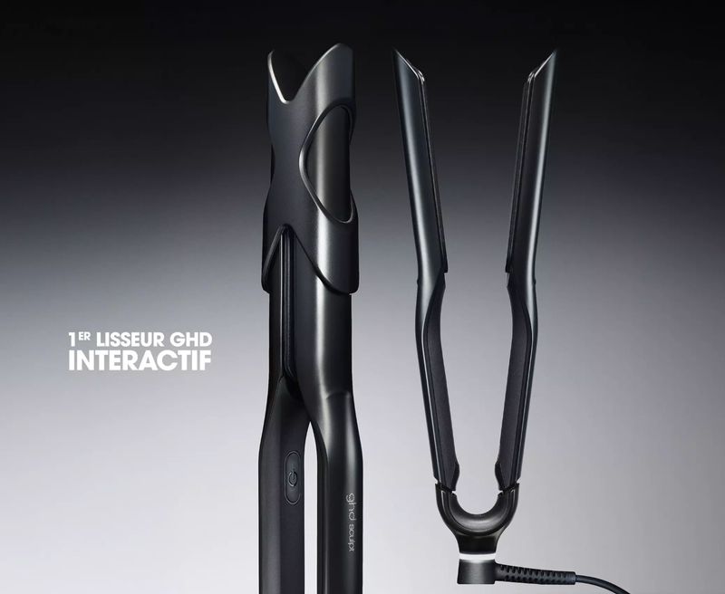GHD Fer Plat Sculpt Interactif – Noir