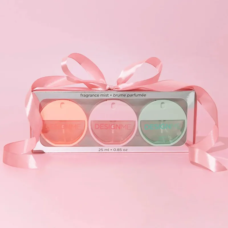 DesignMe - Coffret des Fêtes Trio de Brumes Parfumées (3 x 25 ml)