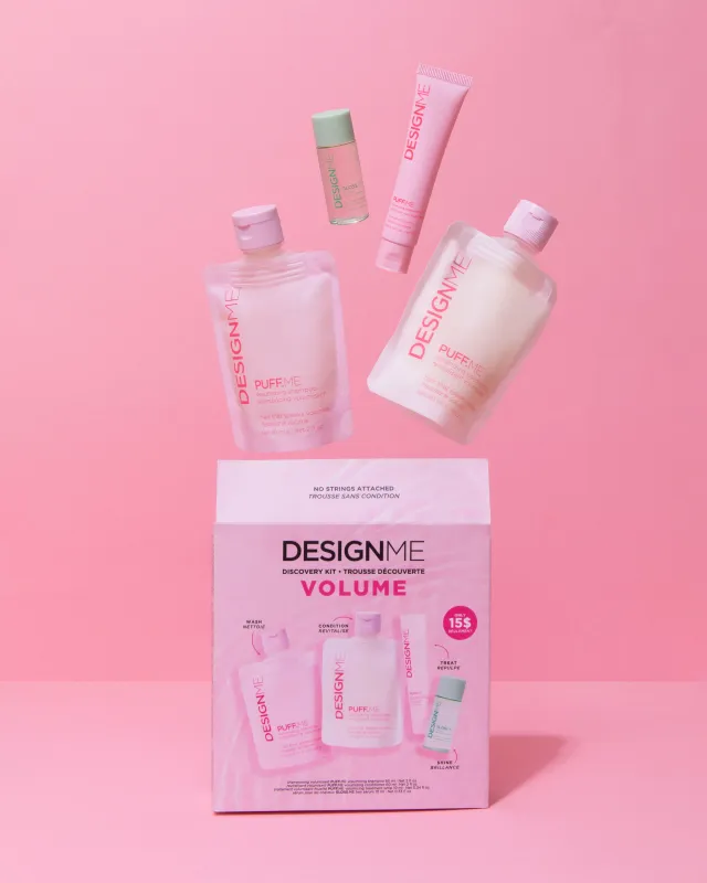 DesignMe - Coffret Découverte Volume Puff.Me (Formats voyage)