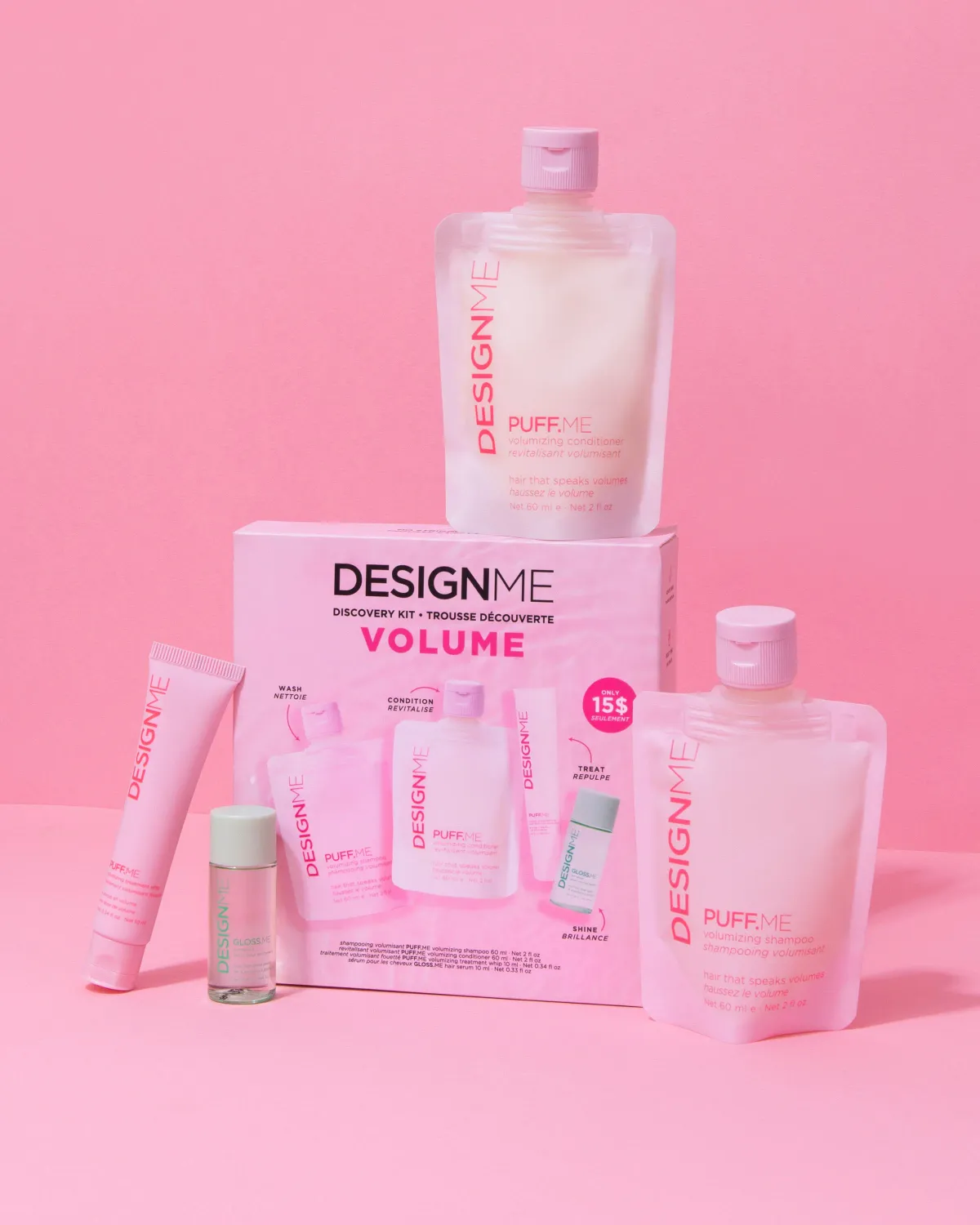 DesignMe - Coffret Découverte Volume Puff.Me (Formats voyage)