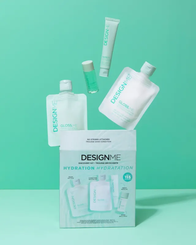 DesignMe - Coffret Découverte Hydratation Gloss.Me (Formats voyage)