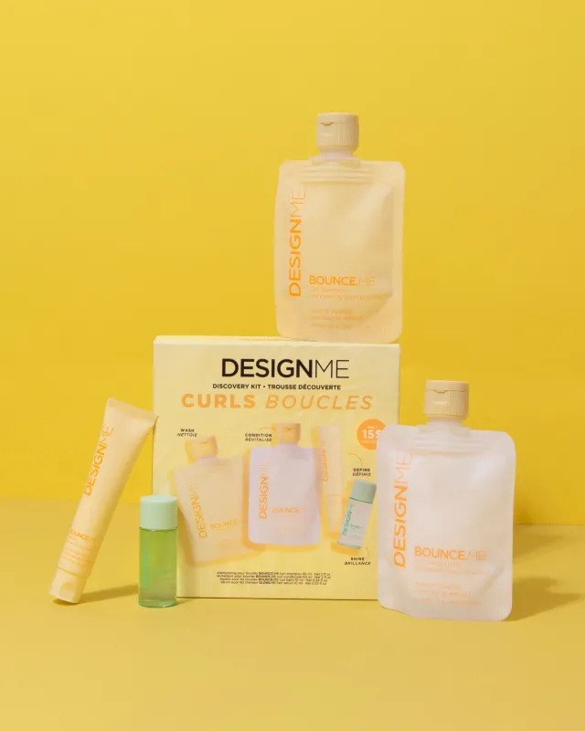 DesignMe - Coffret Découverte Boucles Bounce.Me (Formats voyage)