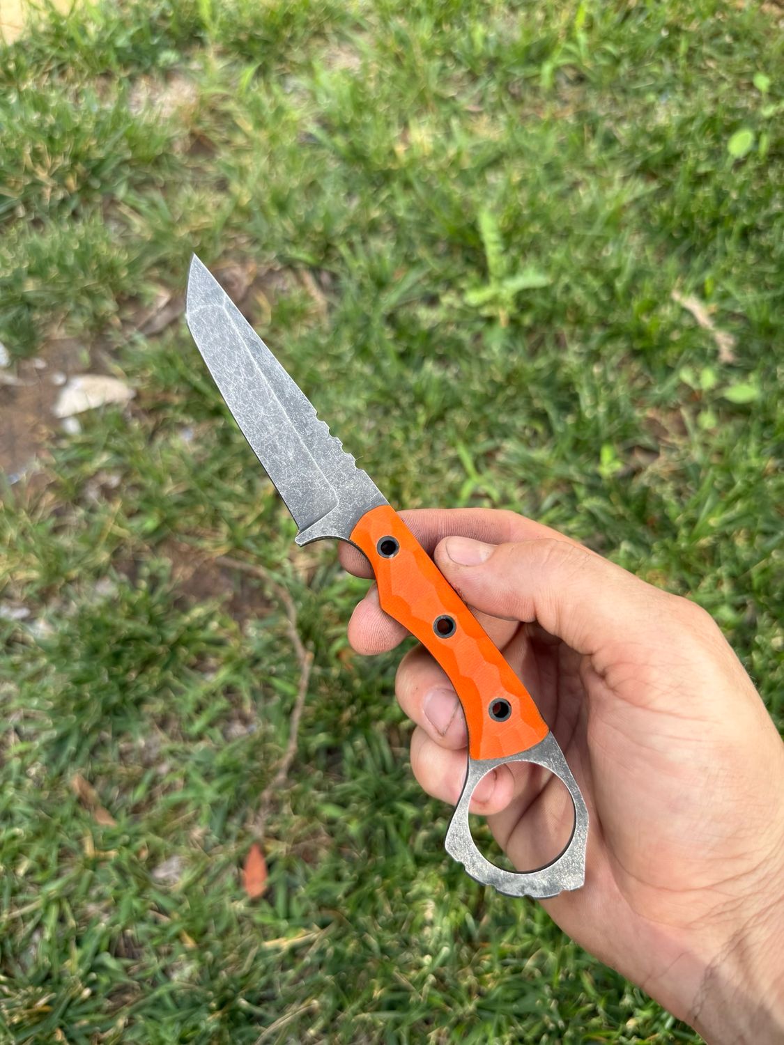 Rambler Orange Handle