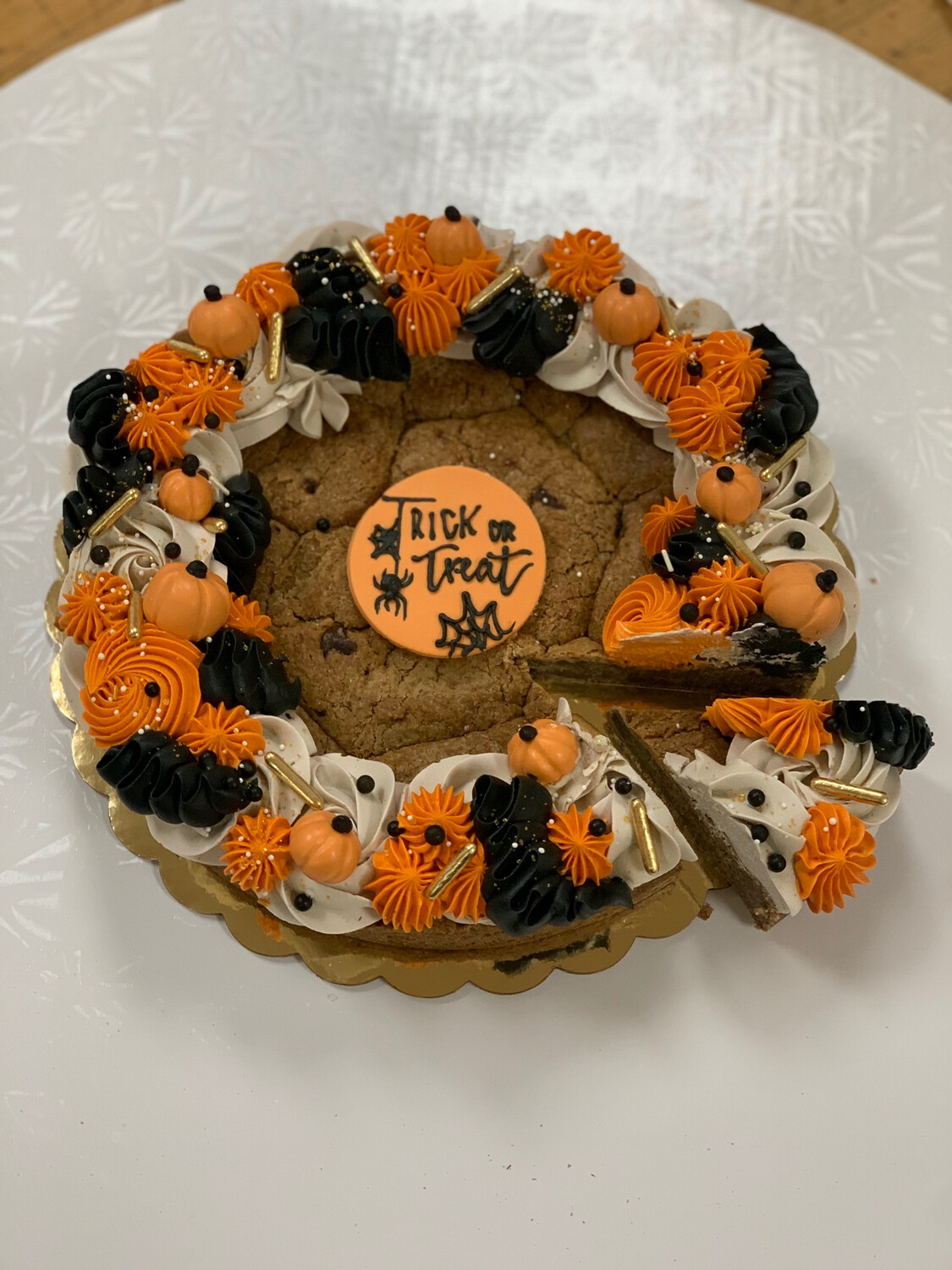 Halloween Cookie Cake
