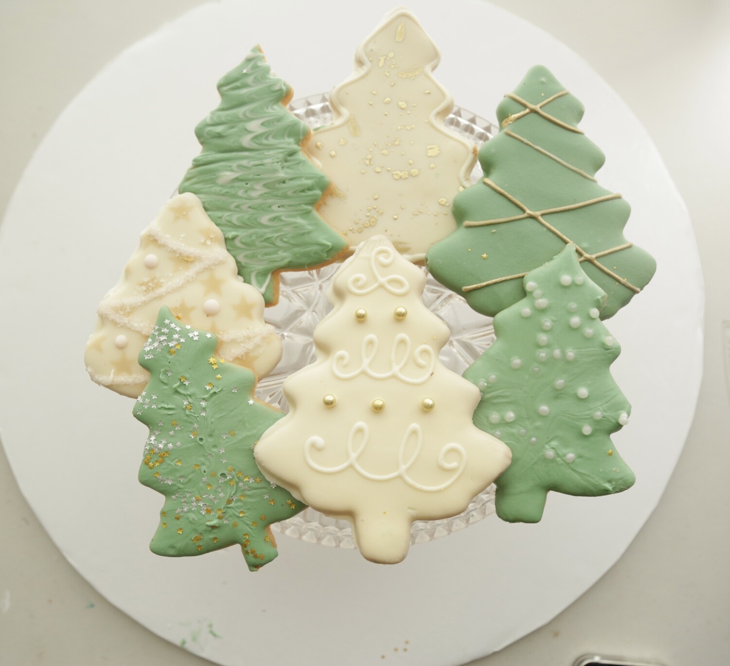 Christmas Tree Cookie Box
