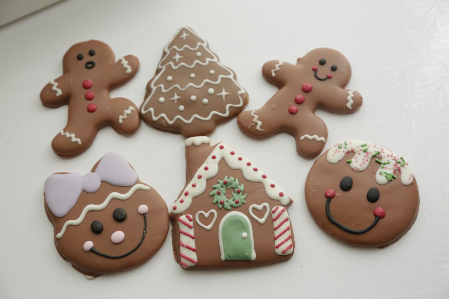 Gingerbread Decorated Cookies