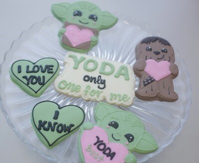 Star Wars Valentines Cookies