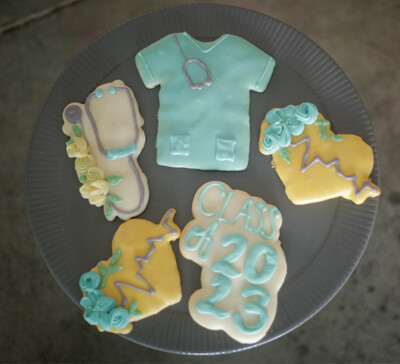 Nurse Appreciation / Graduation Cookies