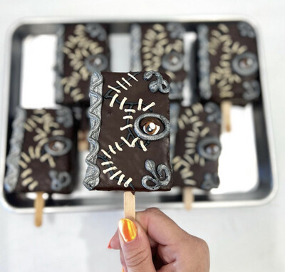 Spellbook Brownie Pop
