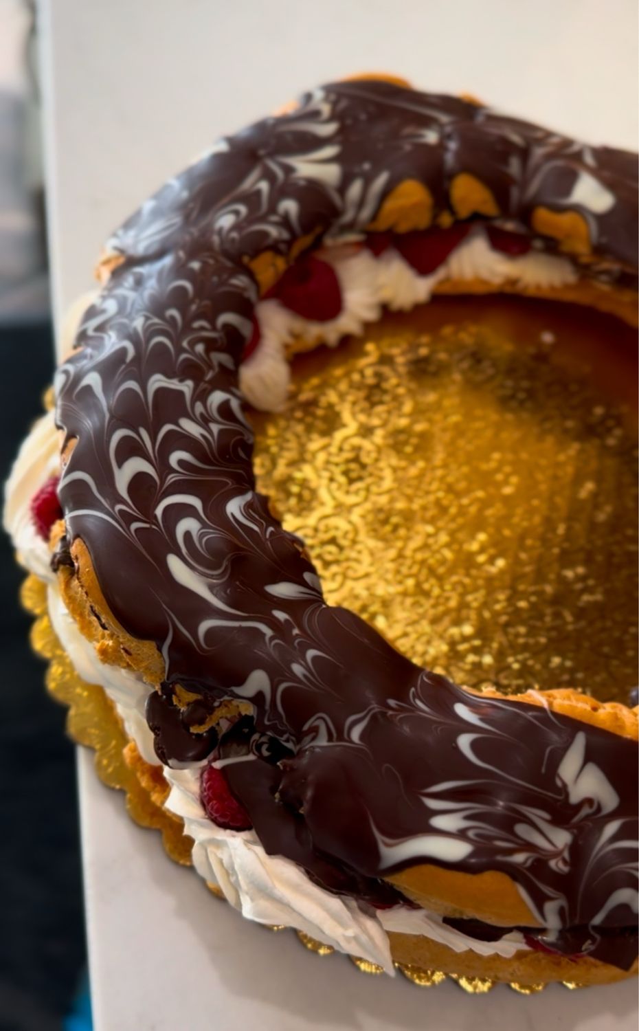 Eclair Wreath