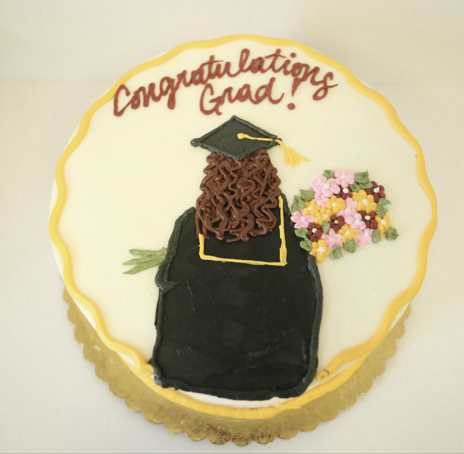 Girl Graduation Cake