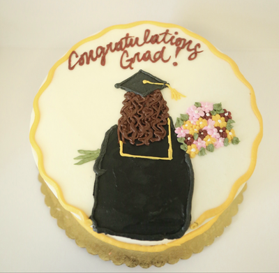 Girl Graduation Cake