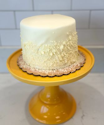 White Chocolate Mousse Cake
