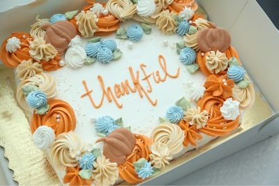 Thankful Sheet Cake