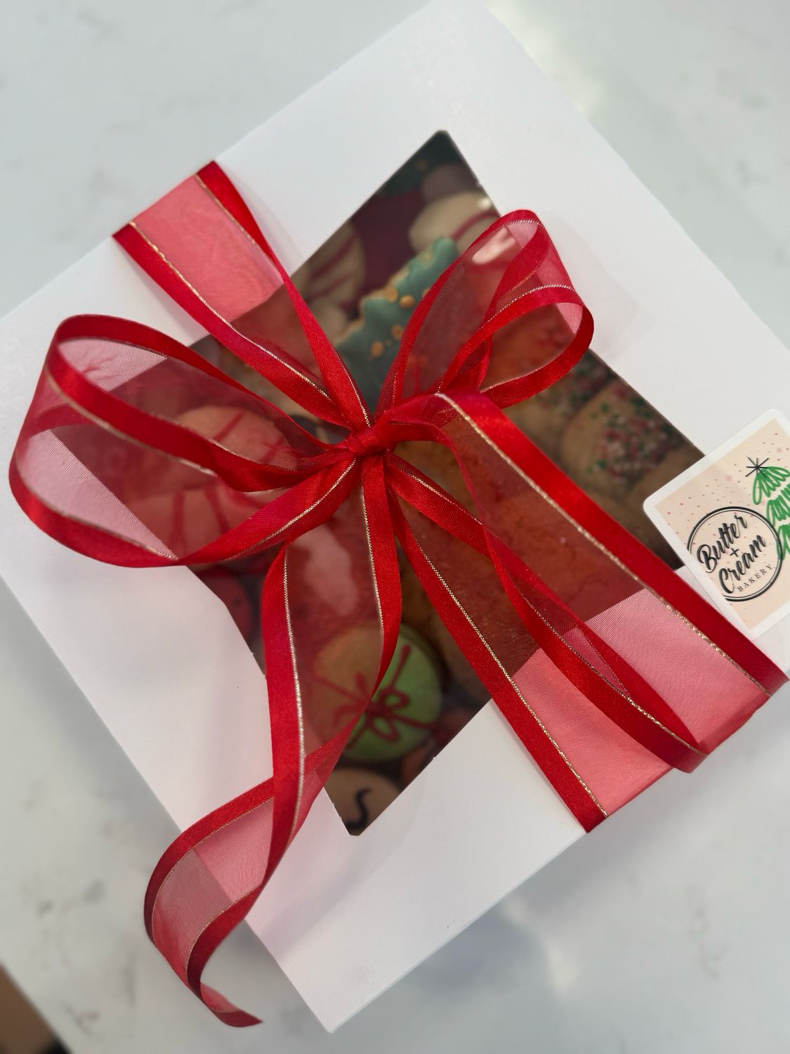 Mini Holiday Cookie Box