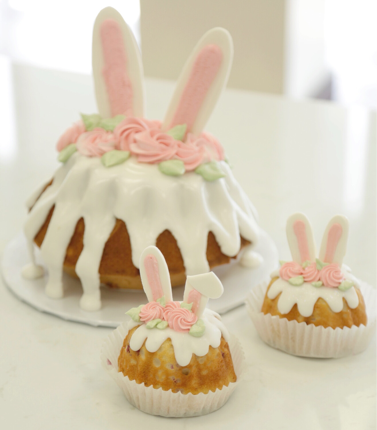 Baby Bunny Bites Bundt